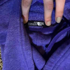 North Face purple pullover